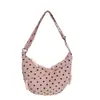 Bolsa Transversal Estilo Fresco e Doce Feminina Cross-border Nova Moda Bolinhas Bolsa de Ombro Único Nicho Versátil Casual Bolsa Bolinho