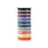Nº 72 Fio de Algodão Rolo Pequeno 0,8 mm Cor Morandi Pulseira Corda de Mão Lanyard para Pingente Corda para Trançar Material DIY