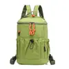 Mochila Pequena para Esportes ao Ar Livre Feminina Novo Estilo Fashionável Tendência Versátil Leve Tecido de Nylon Bolsa Casual Mochila Pequena para Mamãe