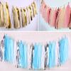 Borlas de papel 20 Piezas/paquete Venta caliente AliExpress Guirnalda fiesta de bodas diseño de cumpleaños de boda 22 colores gran cantidad en stock
