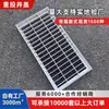 Rejilla de acero galvanizado en caliente para tapas de drenaje de alcantarillas, placas de peldaños de plataforma, escaleras y paneles de acero para rejillas de piso de lavaderos de autos