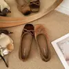 Primer Encuentro Jifa Tacón Oculto Francés Estilo Ballet Zapatos Bajos de Corte Bajo para Mujer Zapatos 2026 Otoño Nueva Llegada Zapatos Wanwan Zapatos Mary Jane