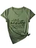 Camiseta de Manga Corta Estampada de Diseñador para Mujer Talla Grande 100kg, Estilo Verano, Corte Holgado, Marca de Moda High Street, Camiseta Básica con Cuello en V