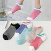 Chegada Nova Meias Femininas 100% Algodão, Meias Cano Curto Fofas de Gato Cartoon Primavera e Verão, Meias Coloridas Estilo Coreano 100% Algodão Atacado Fabricante