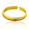 Pulsera del Sutra del Corazón estilo antiguo Vietnam oro Mujeres Abierto lluvia de meteoros estrellada pulsera mate fabricante de origen en stock