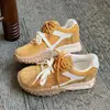 Piel de Vaca~Piel Genuina 6cm de Altura Interna que Aumenta Zapatos de Entrenamiento Alemanes para Mujer, Nuevos Zapatos Deportivos Casuales para Mujer Primavera 2026
