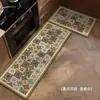 Juego de alfombrillas largas de cocina estilo americano transfronterizo, antideslizante, secado rápido, absorbente de agua, felpudo de baño, felpudo absorbente de agua de tierra de diatomeas