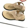 Sandalias tipo chancla de suela plana de nicho, nuevas y versátiles sandalias romanas casuales de moda para vacaciones, verano retro 2026