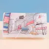 Carpeta de acordeón arcoíris, carpeta de documentos mini de oficina A6 con cordón de plástico, carpeta de almacenamiento de 13 compartimentos al por mayor