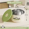Caja de Almuerzo para Frutas de Acero Inoxidable 304 de Grado Alimenticio, Recipiente para Conservar Fresco en Refrigerador, Tazón para Sopa Instantánea de Fideos, Tazón para Arroz, Caja de Almuerzo Sellada con Tapa