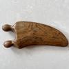 Tabla Gua Sha de Sándalo Verde Seleccionada Cuidadosamente Masajeador Facial al por Mayor Gua Sha para Espalda Gua Sha para Todo el Cuerpo Masajeador Muscular Universal de Madera Maciza
