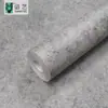 Papel de Parede Cinza Cimento Estilo Industrial Autoadesivo Decoração de Bar Espessado Adesivos de Parede de Fundo Papel de Parede Preto e Branco Cinza Revestimento de Parede