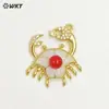 Wt-Mp310 Mundo Marino Tortuga Coral Cangrejo Pequeño Circonita Perla Artificial Incrustada Joyería DIY Accesorios Pequeños