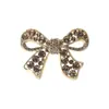Moda Europea y Americana Nuevo Broche de Pin con Lazo para Ramillete Pin de Cuello Anti-Luz Accesorios para Ropa de Mujer Broche