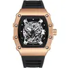 Nuevos Relojes Transfronterizos, Relojes de Cuarzo Personalizados en Forma de Barril, Relojes para Hombre al por Mayor, Resistentes al Agua, Relojes para Hombre de Moda y Tendencia