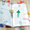 Clips para Papel de Goma Suave de PVC de Dibujos Animados Navideños, Marcadores Creativos Festivos, Separadores de Páginas para Cuadernos, Regalos y Recuerdos Navideños