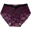 El Morado Tiene un Encanto~ Calzones Sexys de Encaje para Mujer, Rojo para el Año de Nacimiento, Calzones Transpirables de Deseo Puro para Niñas, Diseño Hueco