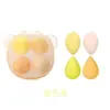 Esponja de Maquillaje Chenyihe Empaquetada Individualmente, Ultra Suave, Esponja de Maquillaje que No Absorbe el Polvo, Borla, Borla para Base de Maquillaje Líquida y en Polvo, Herramienta de Maquillaje