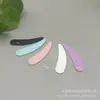 Cuchara en forma de media luna, cuchara pequeña para mascarilla, cuchara para crema, envases cosméticos, herramienta de subenvasado