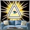 Tapeçaria Amazon Comércio Transfronteiriço Pendurado Viking Corvo Meditação Cigano Psicodélico Tarot Pano de Fundo