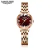 Reloj Impermeable Suizo Badachi para Mujer Estilo Coreano Moda Estudiante Tendencia Reloj de Cuarzo Reloj de Celebridad de Internet para Mujer