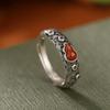 Anillo Xiangxu fortuna fortuna fortuna fortuna fortuna calabaza retro hacer viejo abrir anillo estilo nacional antiguo salida de fábrica