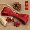 Botão de placa cheongsam botão contas de jade chinês trevo de quatro folhas botão retrô feito à mão acessórios de decoração de roupas estilo étnico terno Tang