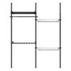 Arara de Roupas do Chão ao Teto Mais Vendida no Xiaohongshu e Douyin, Rack de Montagem Espessado para Suporte de Quarto e Closet