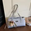 Bolso Retro Simple para el Brazo para Mujer 2026 Primavera Nuevo Bolso de Mano Bolso de Hombro Gran Capacidad Bolso para el Brazo de Viajero