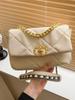 Bolso Cruzado Transfronterizo para Niña Textivo Casual Bolso de Hombro Único Estilo Rombo Moda Simple Lujo Ligero Bolso Cuadrado Pequeño