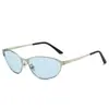 Gafas de Sol Estilo Nuevo 2025 Estilo Milenio Retro Americano Fotografía Callejera Chica Caliente Fotografía Callejera Anti-UV Moda Gafas de Sol Ojo de Gato