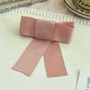 Pinza para el cabello de lazo de niña francesa estilo coreano semicogido pinza para el cabello parte trasera de la cabeza pico de pato adorno para la cabeza