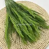 Planta Artificial China Espiga de Trigo Arroz Flor Artificial Cultivos de Arroz Pastoriles Adornos Florales para Interiores y Exteriores