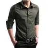 Camisa de hombre para primavera y otoño estilo coreano de algodón para hombre corte slim manga larga moderna para hombre Venta Directa de Fábrica Lote Mixto Entrega de una sola pieza