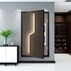 Caja de Medidor Eléctrico Minimalista Italiano Pintura Decorativa Tamaño Grande Versión Vertical Caja Eléctrica Fuerte y Débil Bloqueo de Hidrante Pintura Colgante Líneas Abstractas