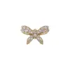Nueva Joyería para Uñas Lazo Dorado Perla DIY Astronauta Aleación Diamante Joyería Mariposa Oso Diamante Venta al por Mayor