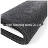 Feltro Mistura de Lã Cinza Escuro Guangdong 3-5mm Feltro Agulhado Material Superior 50% Caxemira Poliéster Tecido Não Tecido
