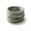 Gorro de Cuello Bufanda Unisex de Cachemira Invierno Otoño Lana Cálido Tejido Cuello Falso Protector de Cuello Estilo Coreano Calentador de Cuello de Jersey Versátil Verde