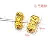 Accesorios de Aleación Diamantados Dólar Ruyi Sapo Dorado Ábaco Simulación Lingotes de Oro Pixiu Ábaco Mesa de Goteo de Gel Decoración