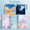 Cuaderno de Hojas Sueltas B5 Cielo Estrellado Cuaderno Desmontable Diario Estético de Alto Valor para Estudiantes de Secundaria y Preparatoria Bloc de Notas Universitario