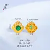 Puzuo Color Fuerte que Conserva los Colores Oro Arena Antiguo Accesorios DIY Calabaza Lingote Sonajero Cuentas Pulsera Collar Colgante de Cuentas