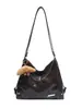 2025 Nuevo Bolso Tote Multiusos Otoño e Invierno para Mujer Cadena Negra Gran Capacidad Mochila de Viaje Bolso de Hombro