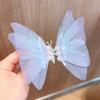 Internet-famoso Princesa Pequena Fita Bow Hairpin Crianças Menina Hanfu Purple Hairpin Acessórios de cabelo das meninas