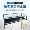 Bebedero para Ovejas, Nuevo Bebedero Largo Engrosado de Material Galvanizado para Alimentación de Ovejas, Fijación con Tornillo Desmontable