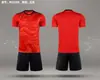 Uniformes de Entrenamiento de Fútbol de Manga Corta Nuevos para Niños al por Mayor, Uniformes Deportivos de Competición Transpirables de Secado Rápido para Adultos, Camisetas de Fútbol
