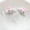Accesorios de Resina DIY Animales de Dibujos Animados Pinzas para el Cabello Ligas para el Cabello Vasos de Agua Accesorios de Papelería Pegatinas Materiales para Fundas de Teléfono