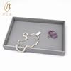 Bandeja para joyas, expositor de joyas, pendientes, collares, almacenamiento de joyas, venta al por mayor, placa de exhibición para múltiples anillos