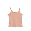 Camisola de Algodón Acanalado para Mujer 2026 con Hermoso Diseño en la Espalda, Nuevo Estilo de Verano, Tirantes Finos Elásticos, Corte Ajustado