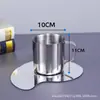 Copo medidor de aço inoxidável com escala copo medidor quantidade experimental 1000ml/500ml com escala copo medidor copo medidor para chá de leite café