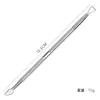 Removedor de Uñas de Acero Inoxidable de Doble Extremo del Fabricante, Removedor de Esmalte de Uñas, Empujador de Acero para Pegamento de Fototerapia, Cepillo Multifuncional para Manicura